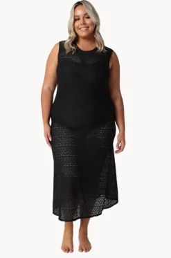Mesh Maxi Dress