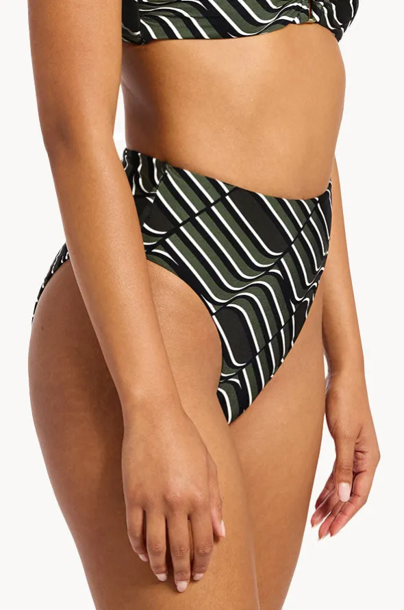Mirage High Waist High Leg Pant