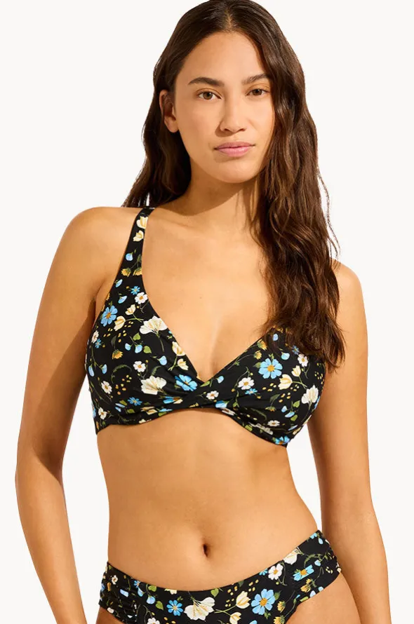 Modern Romance F Cup Wrap Front Bra