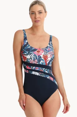 Oasis DD/E Cup Wave Spliced One Piece