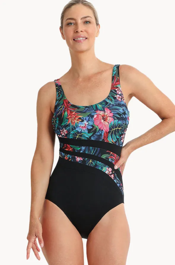 Oasis DD/E Cup Wave Spliced One Piece