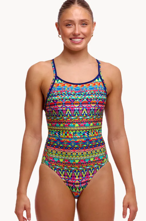Packed Up Diamond Back One Piece