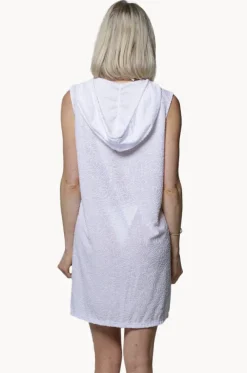 Palms Terry Sleeveless Zip Hoodie