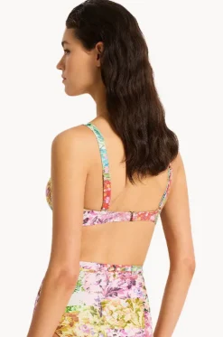 Pandora Gathered Balconette Bra