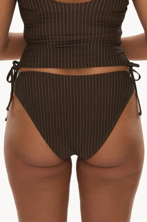 Pinstripe 90's Brief