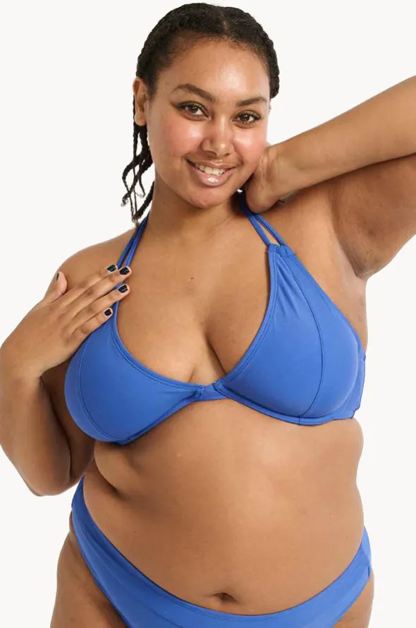 Plain GG/H Cup Underwire Halter