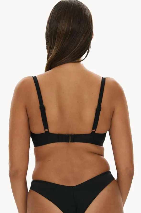 Plain HH/I Cup Balconette Bra