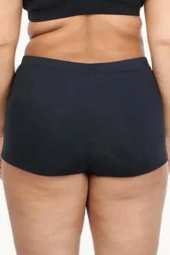 Plain High Waisted Boyleg