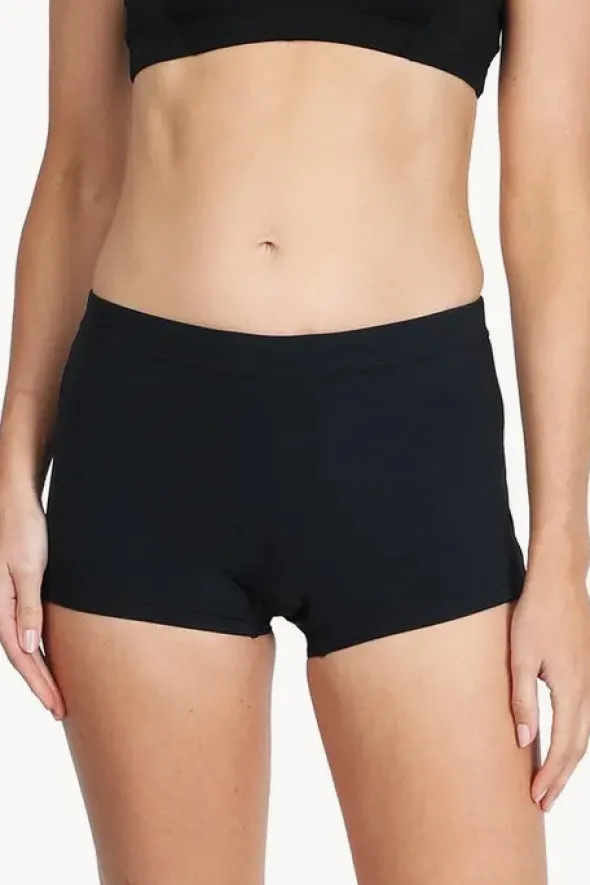 Plain High Waisted Boyleg