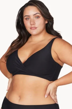 Plains Delacroix Cross Front Bra