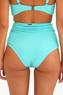 Retro Deco High Waist Gathered Pant
