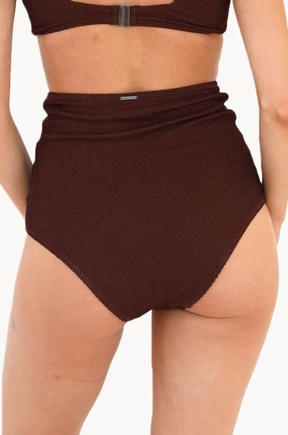 Retro Deco High Waist Gathered Pant
