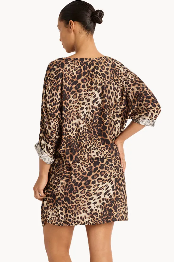 Romeo 3/4 Sleeve Shirt Dress