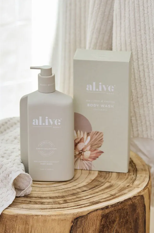 Sea Cotton & Coconut Body Wash 750ml