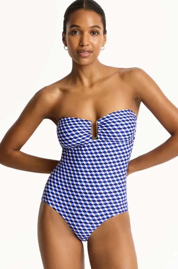 Solara U Bar Bandeau One Piece