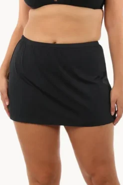Solid Skirted Pant