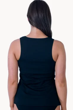 Sports Zip Through Tankini Separate