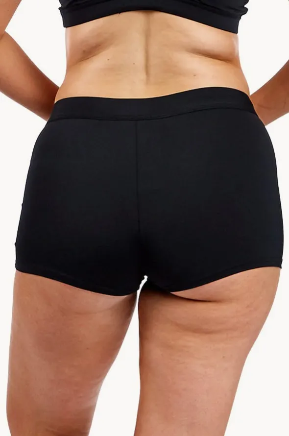 Still Black Boyleg Short