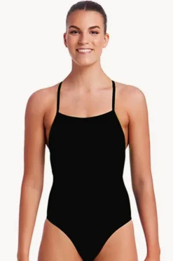 Still Black Strapped In One Piece