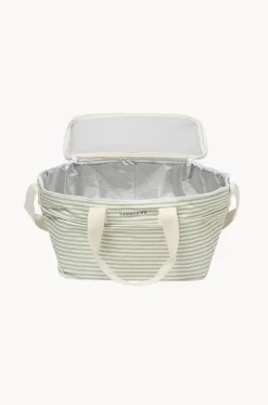 Stripe Light Cooler Bag