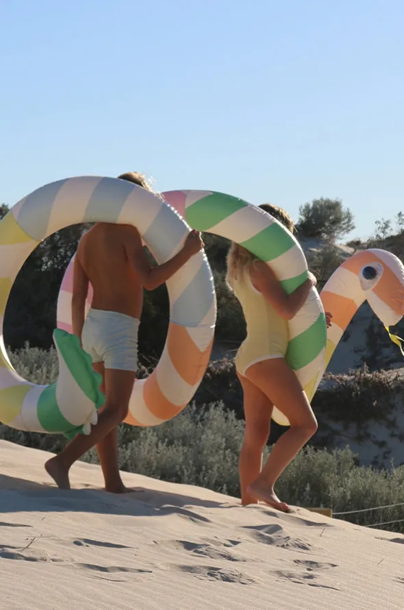 Stripe Poolside Giant Inflatable Noodle