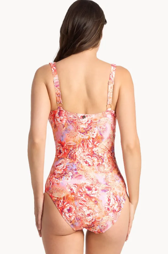 Sundance E/F Cup Frill Ruched One Piece