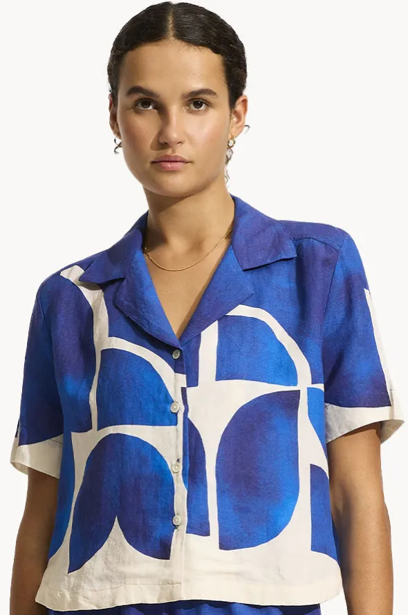 Sunray Cropped Shirt