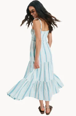 Sunshine Coastline Stripe Dress