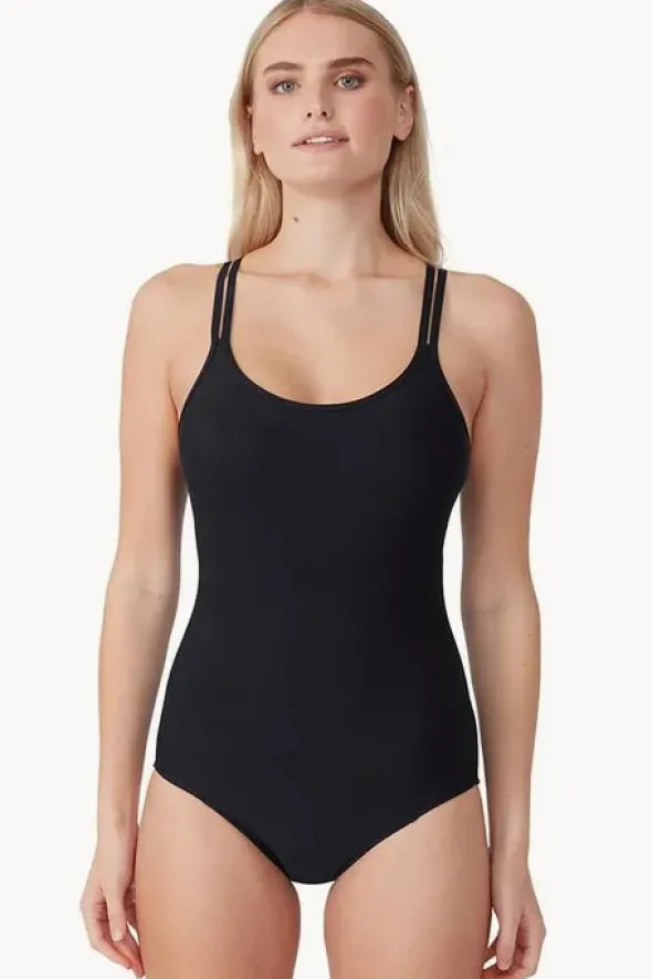 Teen Bind Double Strap One Piece