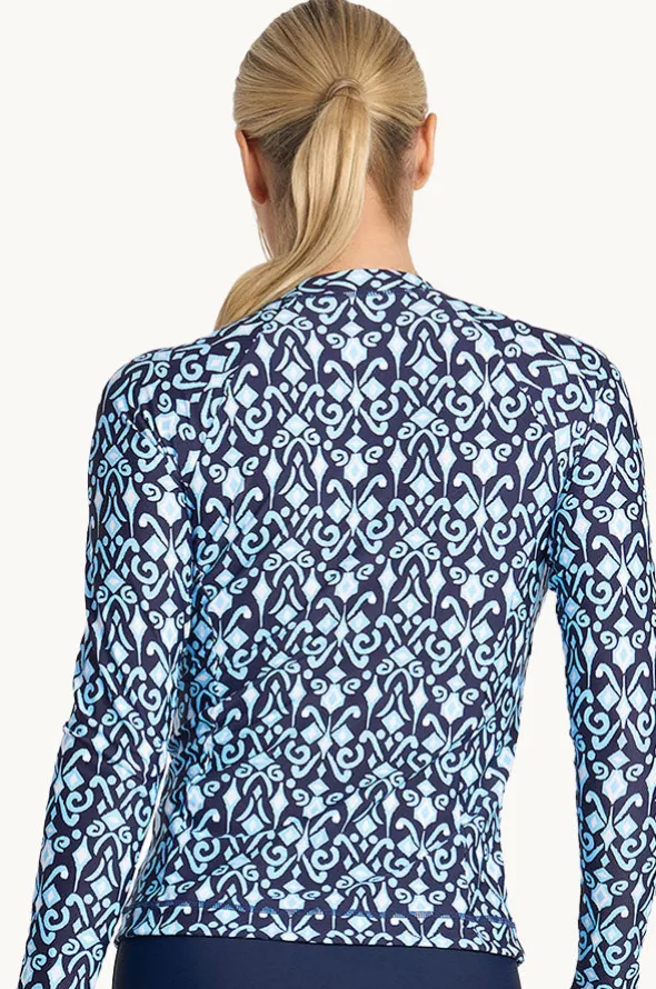 Tile Long Sleeve Suntop