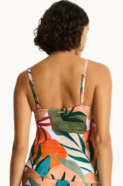 Tropaluxe Cross Front Tankini Separate