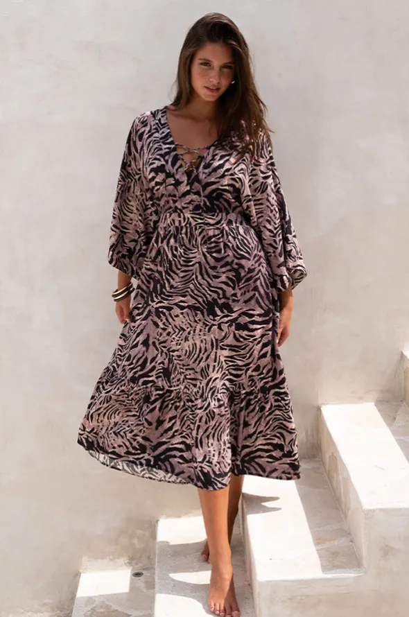 Tuamotu Corrimal Maxi Dress