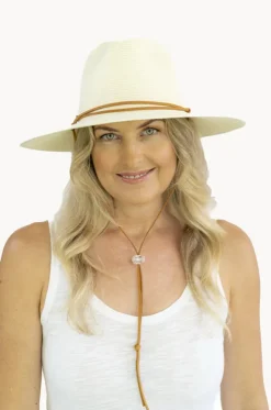 Unisex Wide Brim Panama Hat