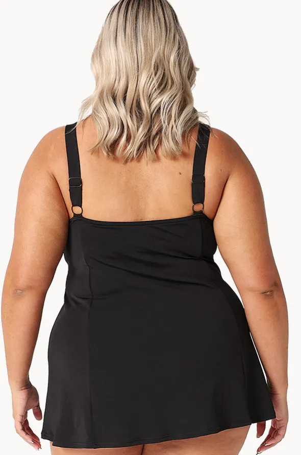 Wildflowers Wide Strap Swim Dress