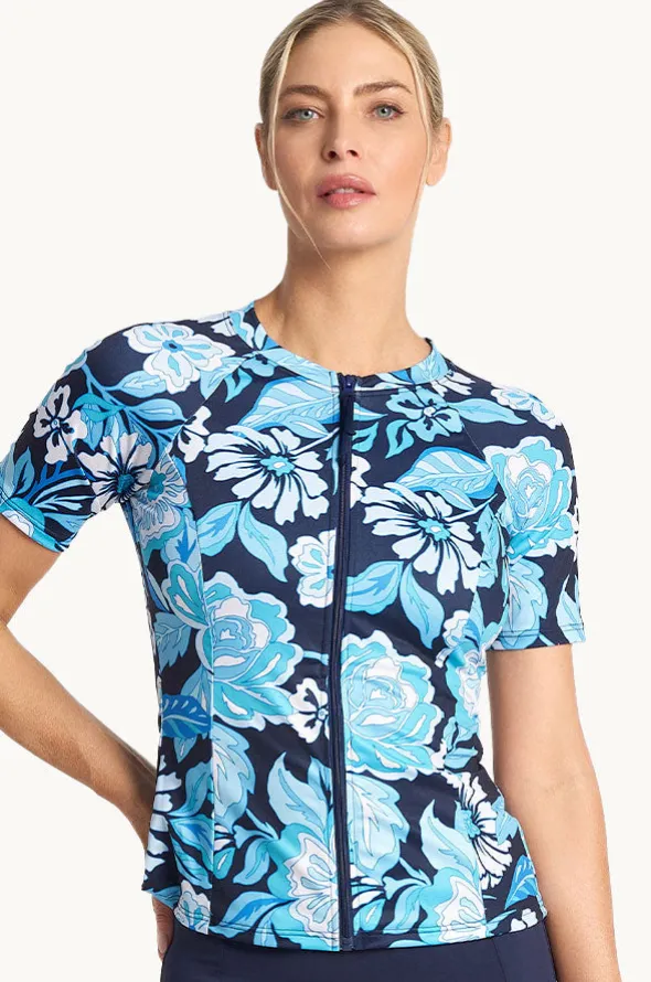 Wisteria Short Sleeve Suntop