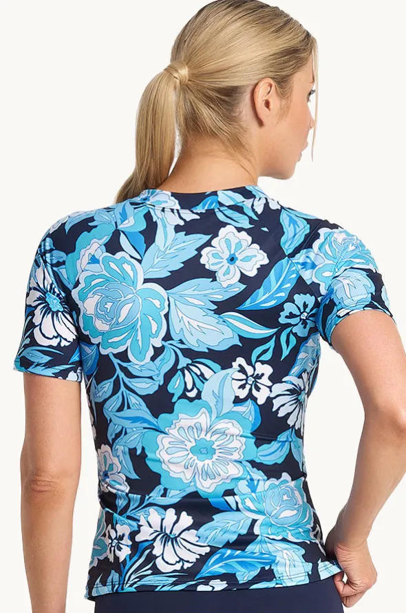 Wisteria Short Sleeve Suntop