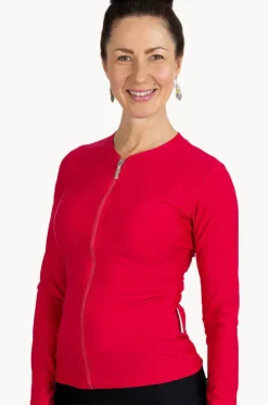 Zip Long Sleeve Suntop